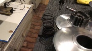 Шлифуем чашки вариатора BRP