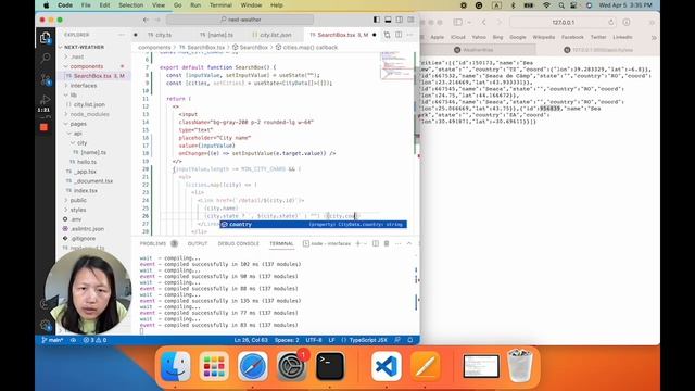 [Tutorial] Building a Weather App using Next.js, React and Tailwind CSS смотреть онлайн