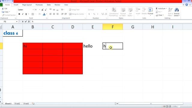 Computer class 6 chapter 6 Formatting data in MS Excel 2016 смотреть онлайн