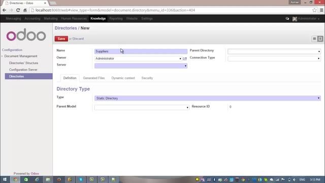 Odoo Document Management on FTP Server v1.1 смотреть онлайн