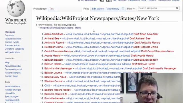 Add a Resource to the Newspapers on Wikipedia Project смотреть онлайн