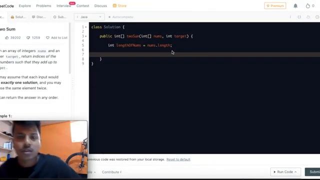 1 Solving Two Sum Problem In Kannada   Leet code  Time Complexity and space Complexity Explained