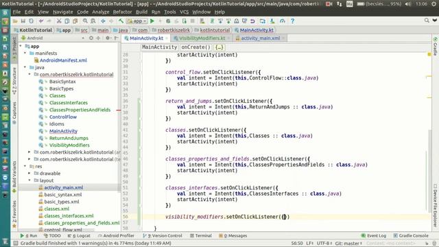 Android Kotlin Tutorial #072 - Visibility Modifiers смотреть онлайн