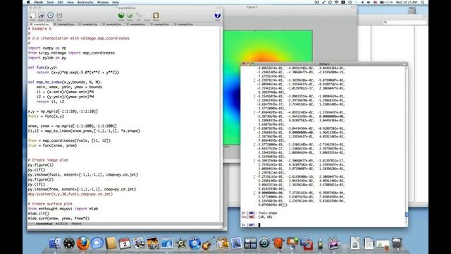 Interpolation with Python 4 of 4: 2d interpolation with ndimage смотреть онлайн