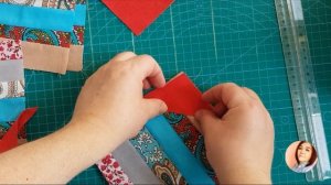 Простое лоскутное шитье