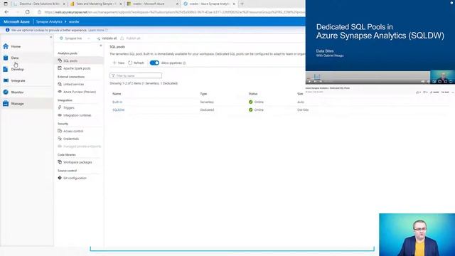 Azure Synapse Analytics - Data Visualization with Power BI смотреть онлайн