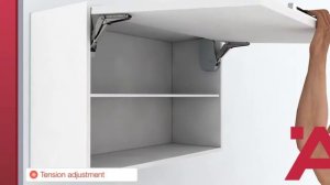 Монтаж подъемных механизмов Hafele Free Flap 3.15