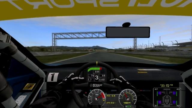 rFactor 2 beta - Renault Megan - Portugal (Tires temp) смотреть онлайн