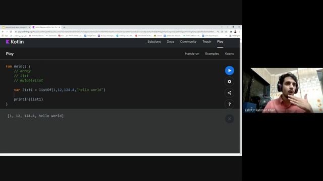 Android Study Jams - Kotlin Workshop : Kotlin Arrays and List смотреть онлайн