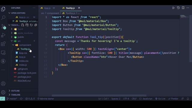 Tooltip App | React Skill Test | Coding Ninja Career Camp смотреть онлайн