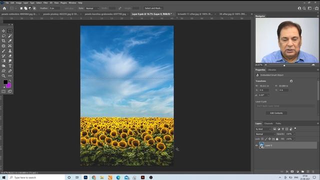 PHOTOSHOP BASICS-4 - HINDI / URDU - CONVERT TO SMART OBJECT смотреть онлайн