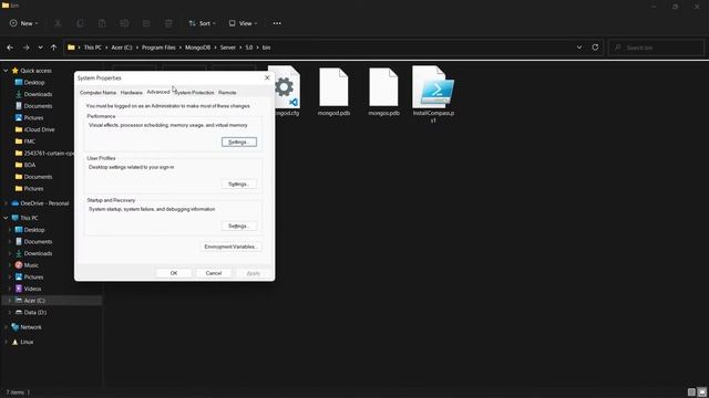 Installing GUI Compass For MongoDB