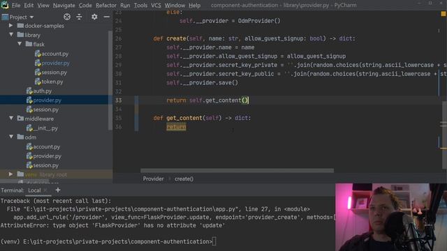 Project: Authentication - Part 8: Get provider data if your are administrator смотреть онлайн