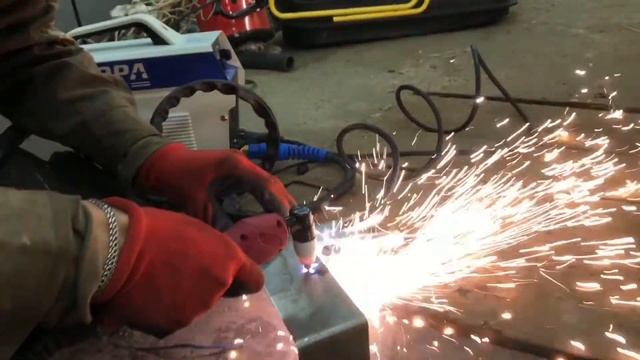 Мастерская. Купил плазморез Аврора Джет 40. смотреть онлайн