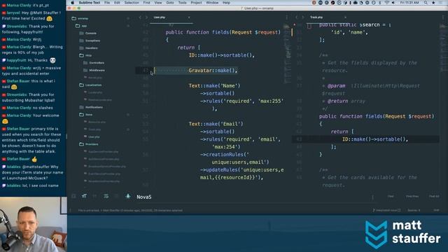 Installing Laravel Nova From Scratch - Building Onramp in Laravel, Matt Stauffer Livestream смотреть онлайн