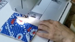 Обработка прихватки прямой бейкой.