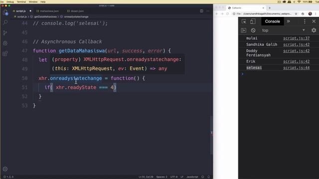 JAVASCRIPT LANJUTAN | 10.1 Callback смотреть онлайн