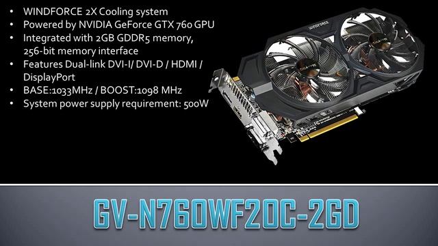 GV N760WF2OC 2GD