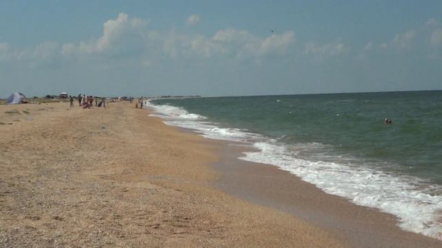 Азовское море недалеко от крепости Арабат смотреть онлайн