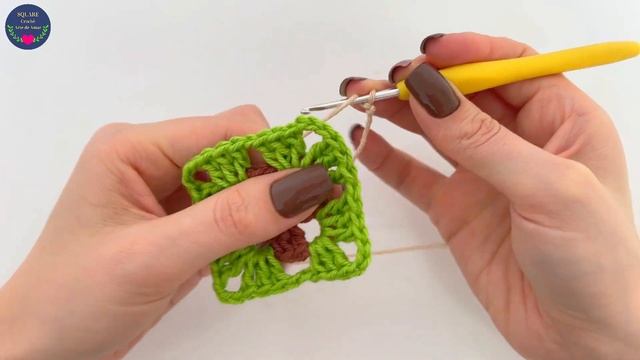 QUADRADINHO DE CROCHÊ FÁCIL E RÁPIDO смотреть онлайн
