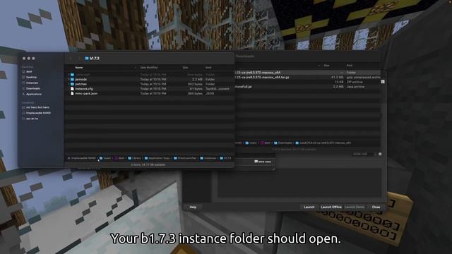 BetaEvolutions & M1Fix install guide (for MC Beta 1.7.3 on Apple Silicon Macs) смотреть онлайн