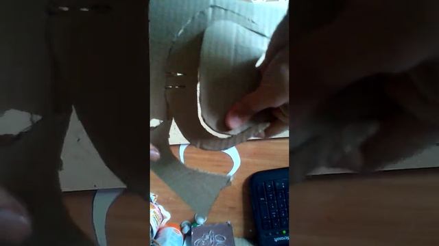 Как сделать голову быка из картона 1 часть смотреть онлайн