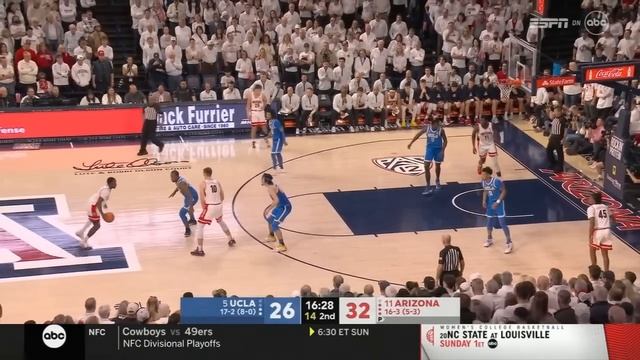 #5 UCLA vs #11 Arizona Basketball Game Highlights 1 21 2023 смотреть онлайн