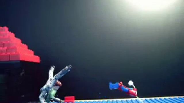 Dave's Spiderman vs Doc Ock Lego Animation смотреть онлайн