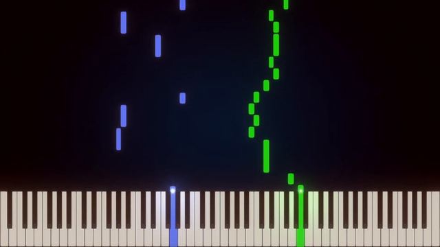 Por una Cabeza - Carlos Gardel - EASY Piano tutorial (Synthesia) смотреть онлайн