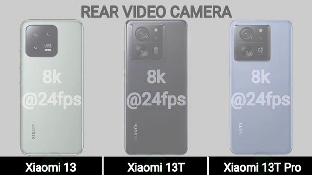 Xiaomi 13 Vs Xiaomi 13T Vs Xiaomi 13T Pro