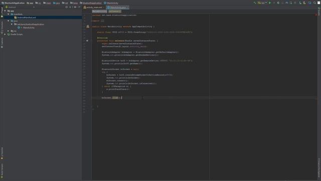 Bluetooth for Android and Arduino HC-05 Module, Java implementation смотреть онлайн