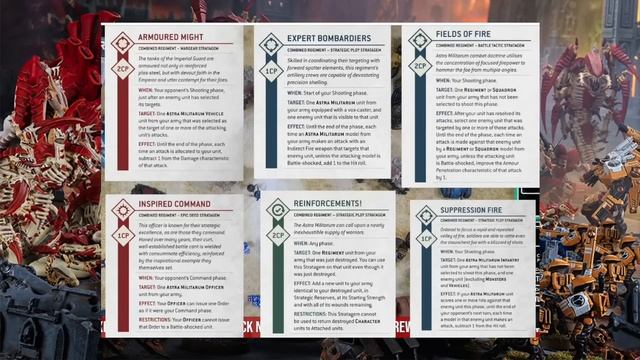 The Guard Stratagems are looking SPICY! | 10th Edition | Astra Militarum Tactics смотреть онлайн