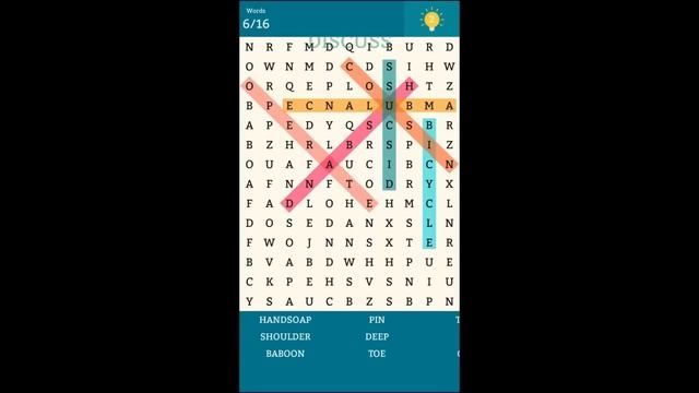 Word Search game on Android смотреть онлайн