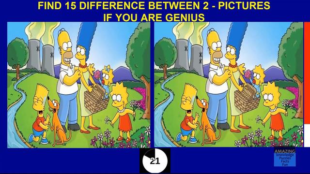 99 % WILL FAIL - FIND 15 DIFFERENCE BETWEEN 2 PICTURES. смотреть онлайн