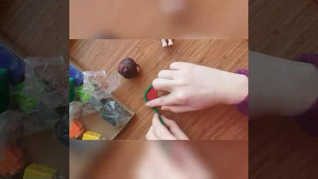 Платье- арбуз из полимерной глины для куклы лол/ своими руками платье/ Лол смотреть онлайн