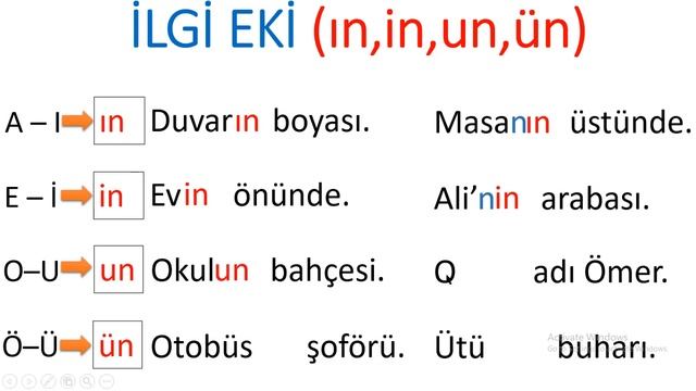 Learn Turkish Lesson 51, Noun Phrase, İsim Tamlaması, (İlgi Eki: ın, in, un, ün) смотреть онлайн