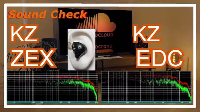 KZ ZEX vs KZ EDC [Chinese In-Ear headphones Sound Comparison 中華イヤホン音比較] смотреть онлайн