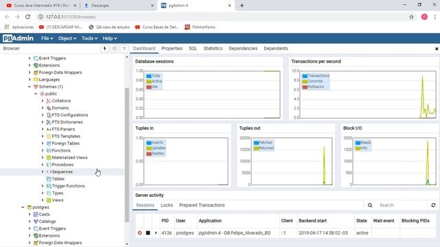 Importar Una Base De Datos en PgAdmin4 смотреть онлайн