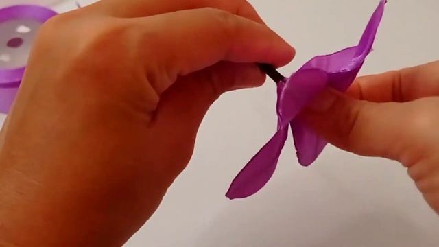 DIY Satin Ribbon Flower || Room Decoration Ideas || How to Make Ribbon Craft смотреть онлайн