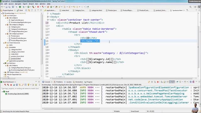 Spring Boot One To Many Tutorial with Thymeleaf, Bootstrap and MySQL Database смотреть онлайн