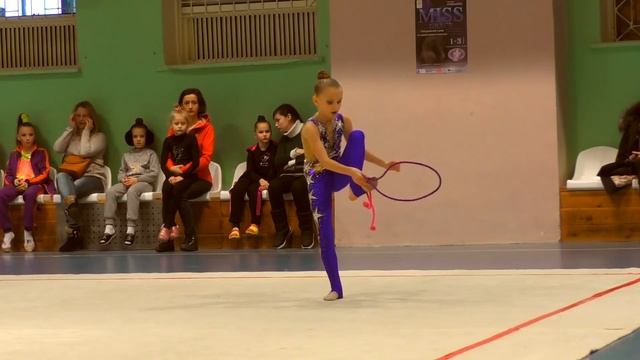 ТУРНИР MISS GRACE 2019 г  Запорожье // Обруч скакалка // Выступление Мисс Николь