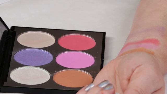 Sephora Collection Holographic Face & Cheek Palette Review & Swatches