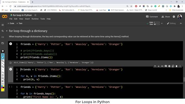 Tutorial_6 For Loop in Python | Loop through sequence, string, list, dictionary |Comprehensive смотреть онлайн