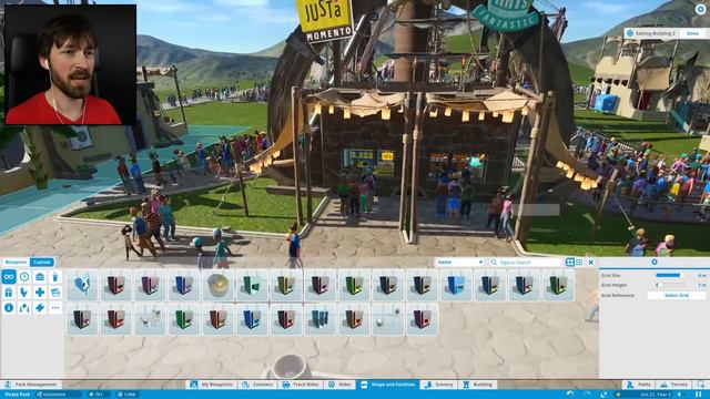 MASSIVE TRIPLE LOOP COASTER - Giant Pirate Ship Park - Planet Coaster Gameplay #4 смотреть онлайн
