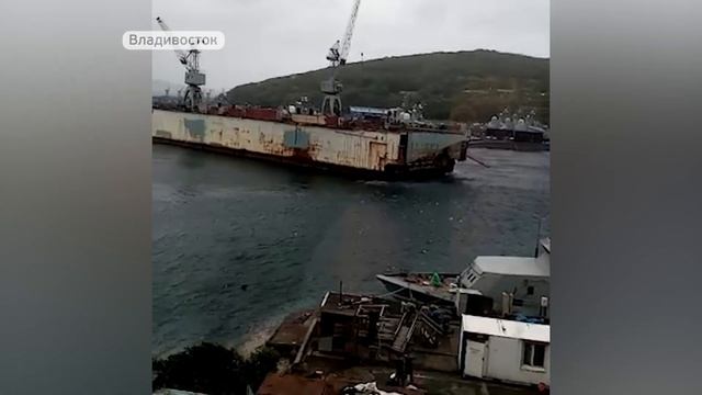 Владивосток переживает удар стихии смотреть онлайн