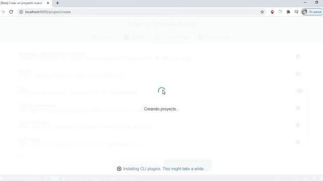 Crear proyecto con la interfaz grafica de Vue.js смотреть онлайн