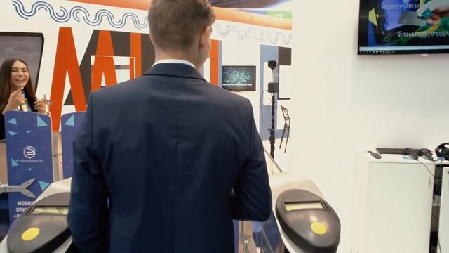 Биометрическая система распознавания лиц ЦРТ на выставке 