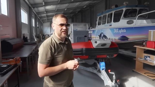 Rib Navigator 520 и китайский мотор Yamer 60 #navigator #риб #ямер