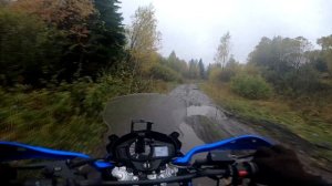 ПРОХВАТ ПОД ДОЖДЕМ НА МОТОЦИКЛАХ ОФФРОУД ИЖ ЮПИТЕР 5 ПРОТИВ Motoland XR 250 Enduro 2020г ГРЯЗЕМЕС