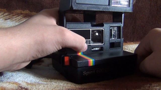 Ретро обзор фотокамеры Polaroid Spirit 600CL